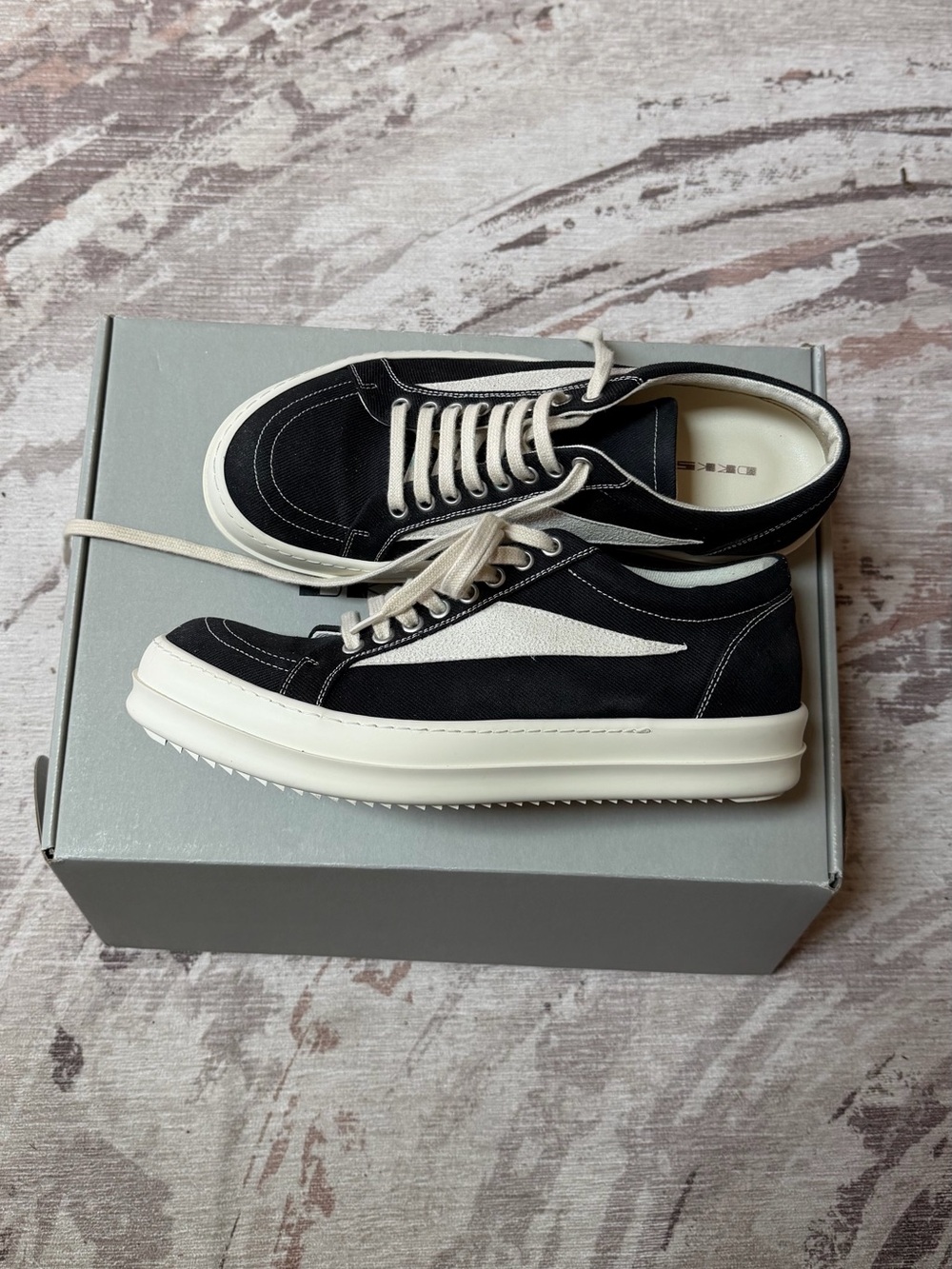 Rick Ownes DRKSHDW “Vans” Vintage Sneakers